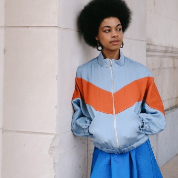 Buynotchespatternsravacolorblockjacketzipperclosedsewingpattern