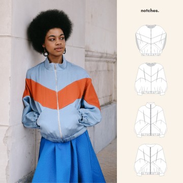 Buynotchespatternsravasewingpatternwomenjacketbodywarmersweater