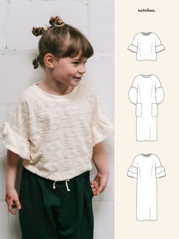 Buynotchespatternswillytopdresskidssewingpattern1b