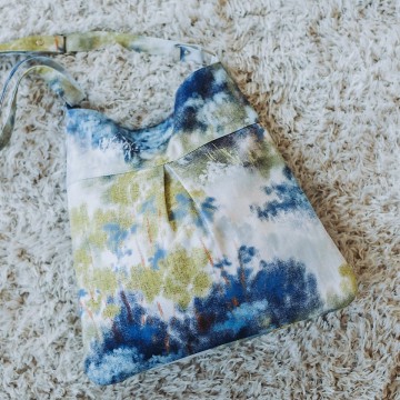 Dreamy forest l cotton canvas gabardine twill 06s