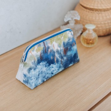 Dreamy forest l cotton canvas gabardine twill 15s