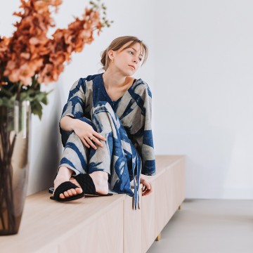 Drifting course l linen viscose blend 06s