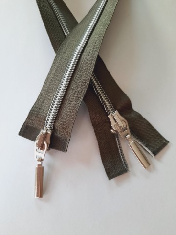 Dubbel deelbaar 52 cm khaki