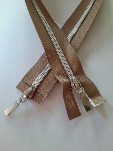 Dubbel deelbaar beige 55 cm