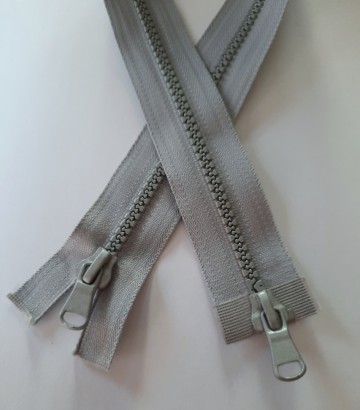 Dubbel deelbaar grijs 55 cm