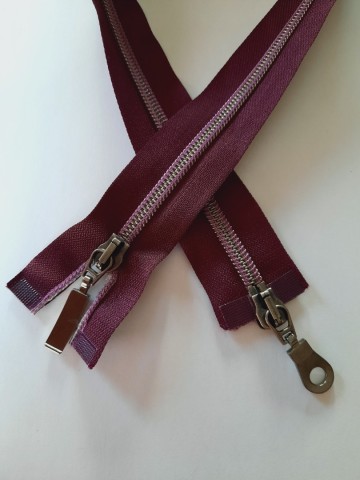 Dubbel deelbaar paars 58 cm