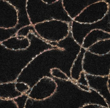 Embroidery lizzy black