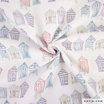 Gerecycleerde canvas stof nautic cabine 2080 9 01 katia g