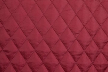 Gewatteerde voering bordeaux
