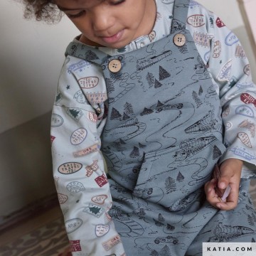 Jerseytricot stof train stamps 2102 128 02 katia g