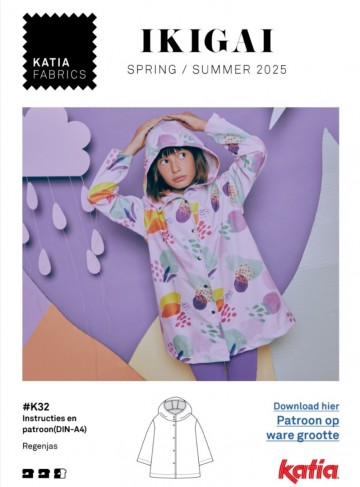 K32 regenjas kind 116 152 0