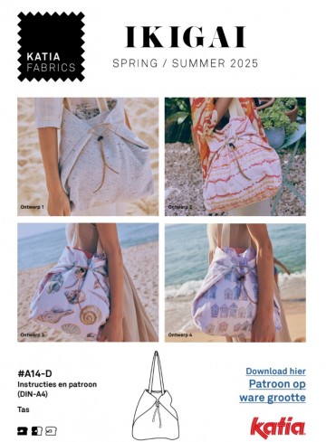 Katia tas A14 linnen katoen canvas foto