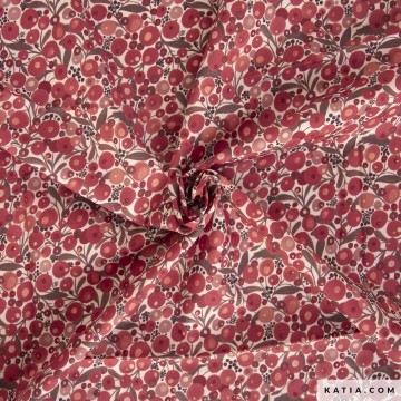 Katoenen popeline stof wild fruits 2101 248 01 katia g