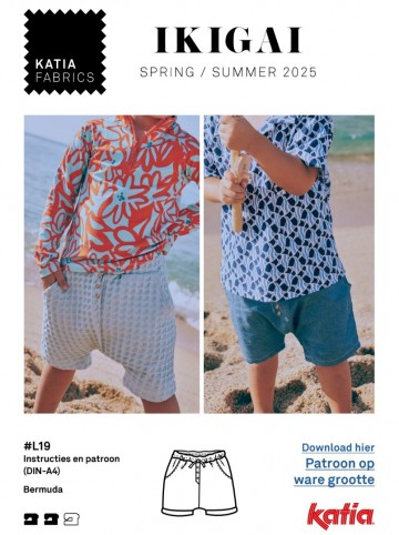 L19 broekje big waffle 92-104