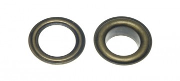 Nestel ringen 10 mm brons