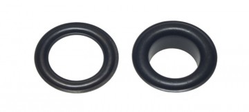 Nestel ringen 10 mm zwart