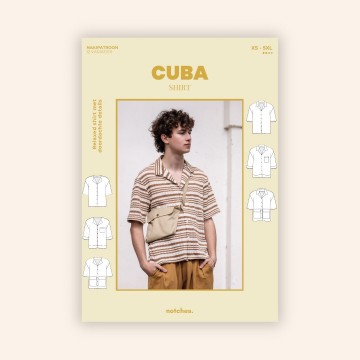 Notches paper sewing pattern frontcover cuba nl square