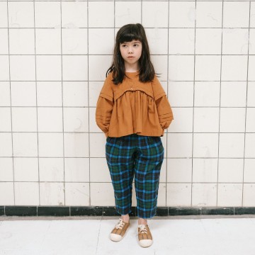 Notches patterns didi blouse long sleeve sewing pattern kids