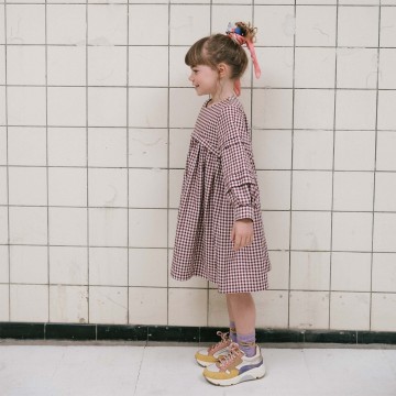 Notches patterns didi dress long sleeve front sewing pattern kids