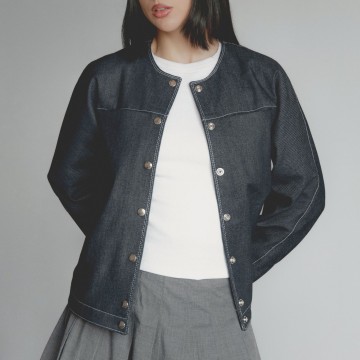 Notches patterns jordy arthur collab jenna jacket designer sewing pattern women sizes 34 to 62 collarless