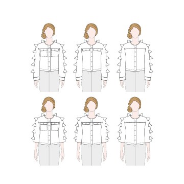 Notches sewing pattern jordy arthur collab jenna jacket variations 4