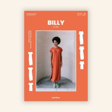 Notches sewing patterns billy paper cover square nl