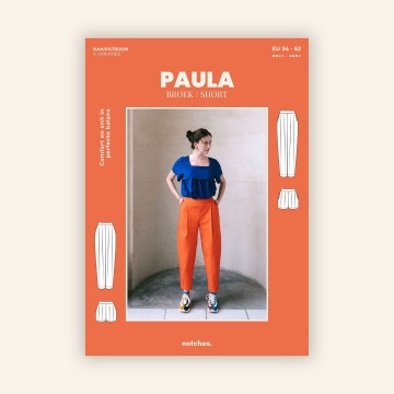 Notches sewing patterns paula paper cover square nl
