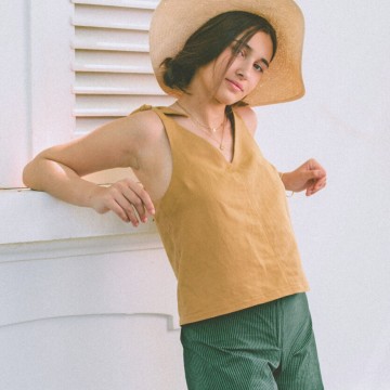 Notches sewing patterns sinai top dress pinafore summer 03
