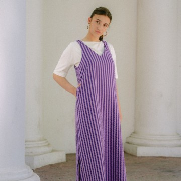 Notches sewing patterns sinai top dress pinafore summer 14