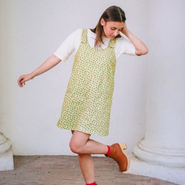 Notches sewing patterns sinai top dress pinafore summer 16