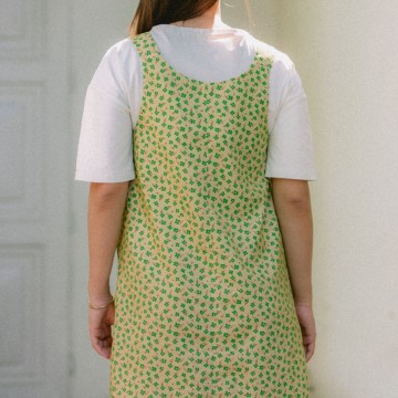 Notches sewing patterns sinai top dress pinafore summer 21
