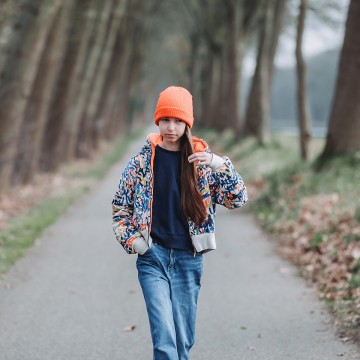 Paint fun l french terry tofu beige 14s