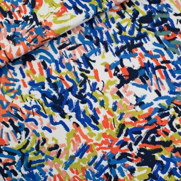 Paint fun l french terry tofu beige 24s