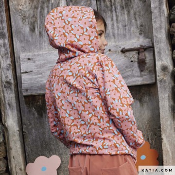 Patroon jas met capuchon en grote zakken k11a 01 5525 katia g