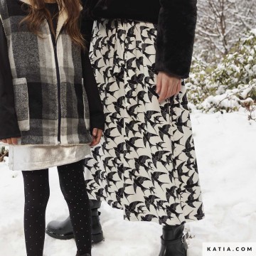 Pdf naaipatroon gedrapeerde jurk met zijstrik w62a 01 5525 katia g