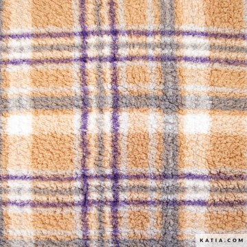 Pluche stof sherpa print autumn plaid 2144 4 katia fhd