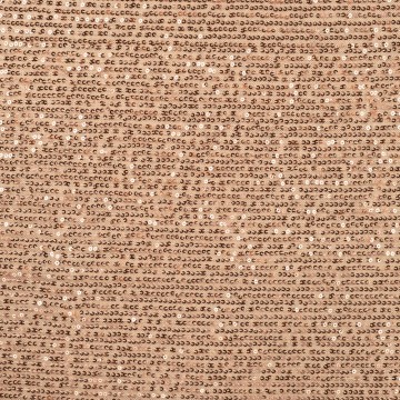 Glanzende pailletten stof brons