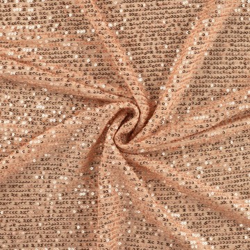 Gebreide pailletten stof