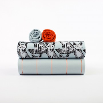 Renard nouveau l french terry baby blue 24s