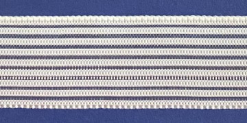 Rimpelelastiek gaaselastiek 30 mm wit