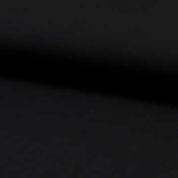 Katoen poplin zwart
