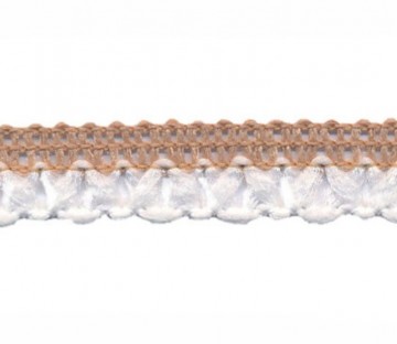 sierband zand gebroken wit 9 mm