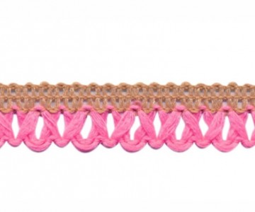 sierband zand roze 9 mm