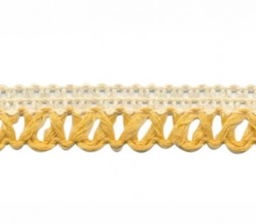 sierband creme goudgeel 9 mm