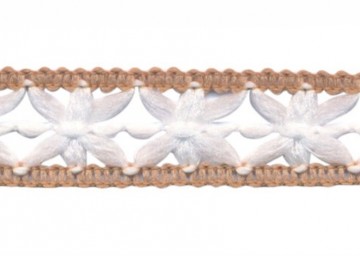 sierband ibiza 15 mm gebroken wit zand