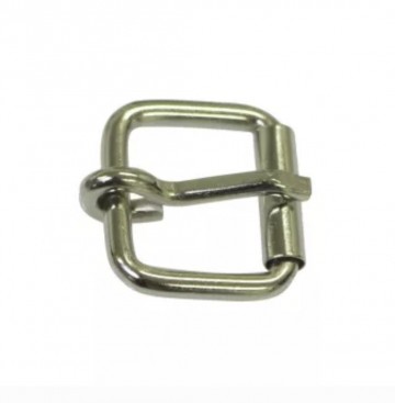 Riemgesp 30 mm zilverkleurig