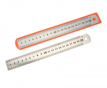 Opry liniaal metaal 20 cm