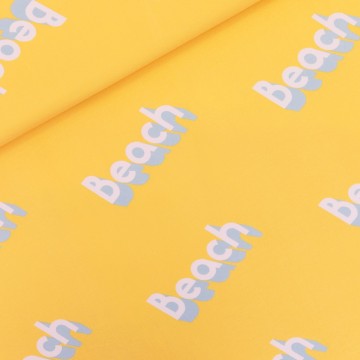 See you at six beach l french terry yarrow yellow 01s