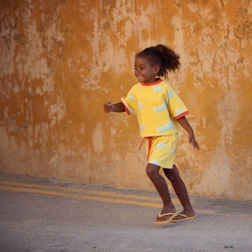 See you at six beach l french terry yarrow yellow 18s