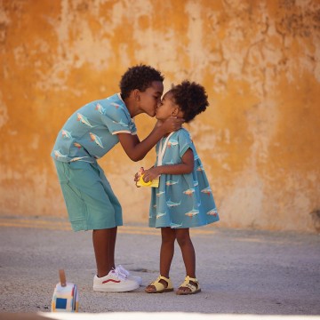 See you at six french terry dusty turquoise 08s